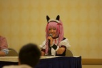 Momoi Halko at her panel