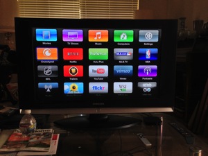 Crunchyroll tile on the Apple TV home screen