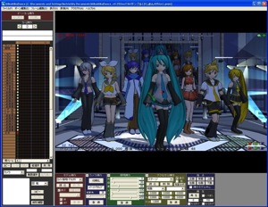 MikuMikuDance screenshot